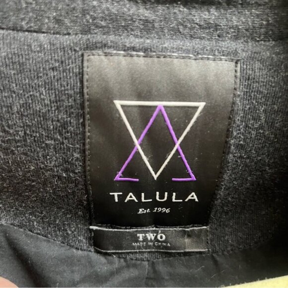 Talula Aritzia Pima Cotton Blazer Sz 2 - Picture 4 of 10